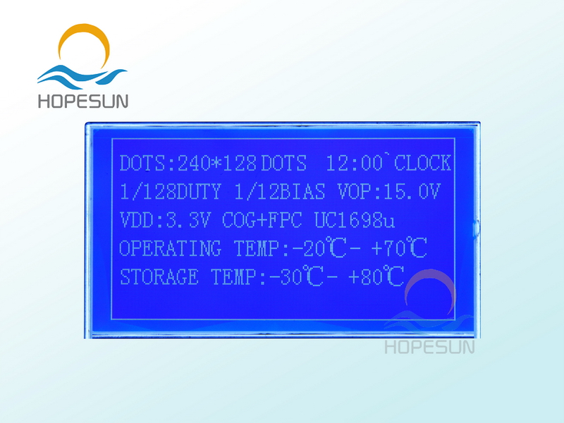 负显LCD显示屏